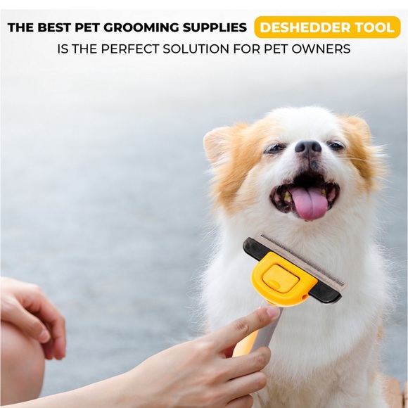 🆕 Dog Deshedder Grooming Tool by Precious Tails - Picture 9 of 11